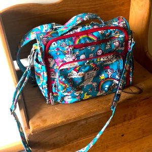 Toki Doki X Ju Ju Be Rainbow dreams diaper bag